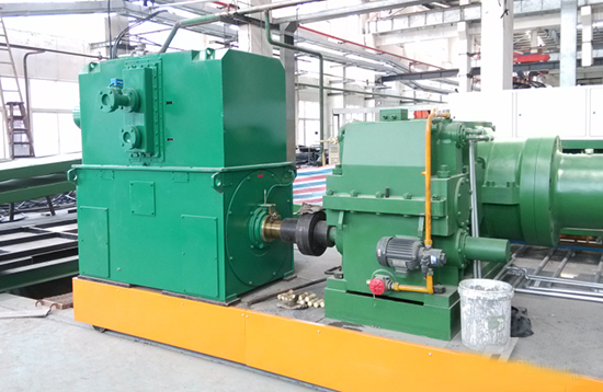 隆林某污水处理中心工程用我厂的高压电机安装尺寸